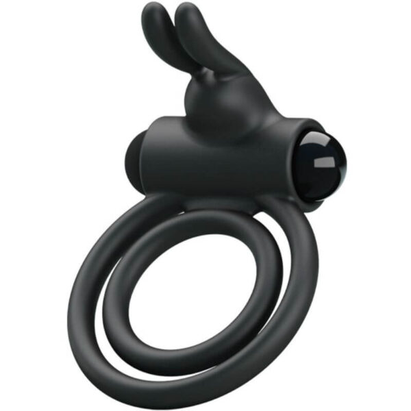 ANNEAU VIBRANT EN SILICONE NOIR AJUSTABLE Anneaux vibrants à pile(s) 25 € sur AnVy.fr, le loveshop engagé