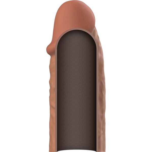 EXTENSION DE PENIS EN SILICONE MARRON V3 - VIRILXL Sextoys pour couple 40 € sur AnVy.fr, le loveshop engagé