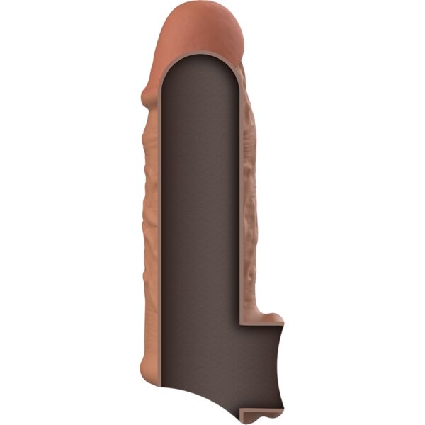 EXTENDEUR DE PENIS EN SILICONE V7 MARRON - VIRILXL Sextoys pour couple 55 € sur AnVy.fr, le loveshop engagé