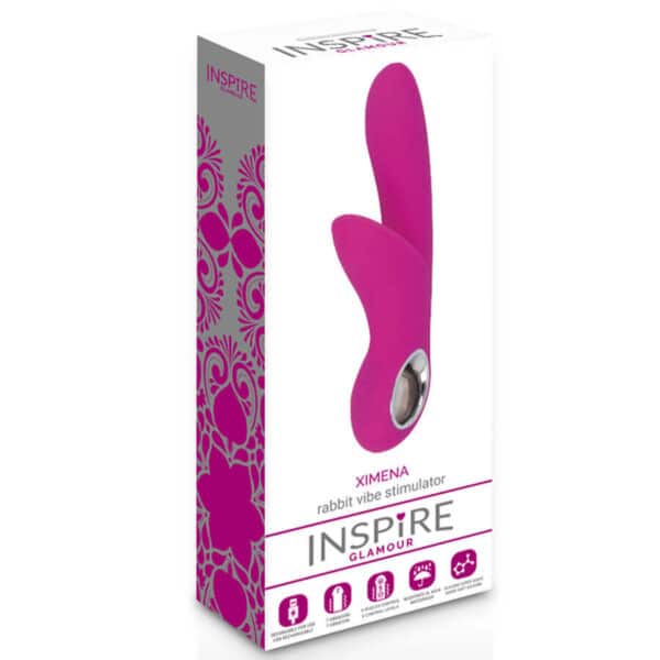 VIBROMASSEUR DOUBLE STIMULATION DESIGN - INSPIRE Vibromasseurs lapin à poignée 72 € sur AnVy.fr, le loveshop engagé