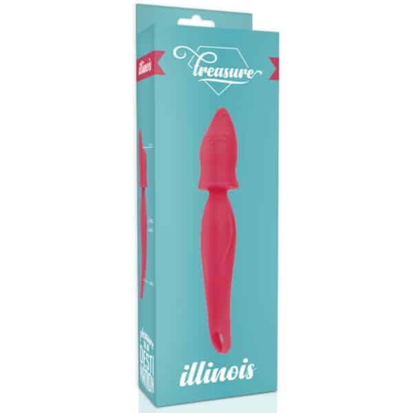 STIMULATEUR CLITORIDIEN EN SILICONE ROSE - TREASURE Stimulateurs clitoridiens 40 € sur AnVy.fr, le loveshop engagé