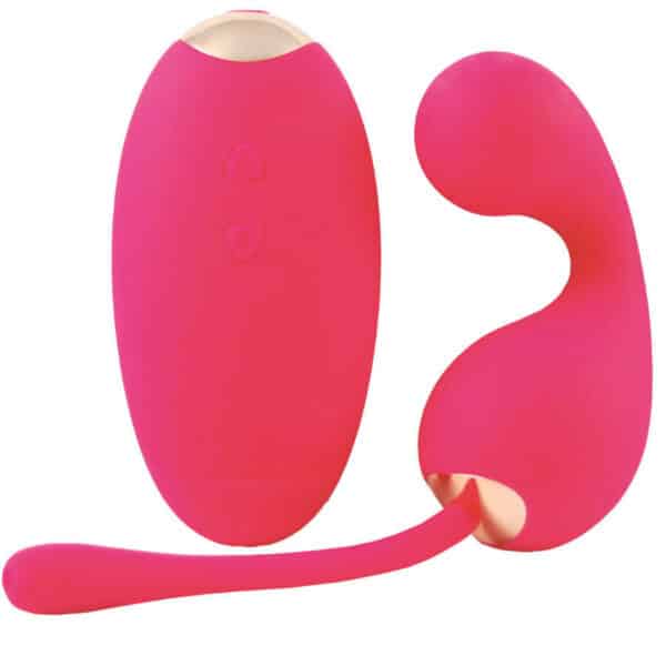 TREASURE IOWA SILICONE ROSE Oeufs coquins rechargeables 40 € sur AnVy.fr, le loveshop engagé