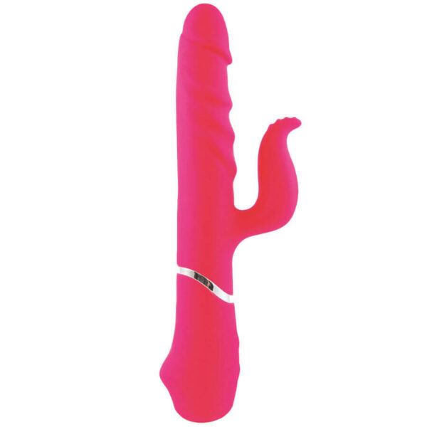 VIBROMASSEUR RABBIT RECHARGEABLE EN SILICONE ROSE Godes rabbit rechargeables 49 € sur AnVy.fr, le loveshop engagé