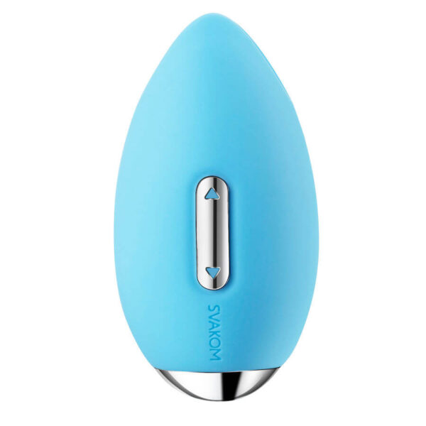 GALET VIBRANT BLEU EN SILICONE RECHARGEABLE Galets vibrants coquins 70 € sur AnVy.fr, le loveshop engagé