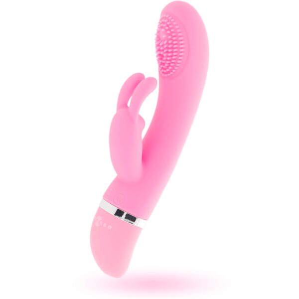 VIBRATEUR INTENSE SUSY ROSE Vibro rabbit à pile(s) 49 € sur AnVy.fr, le loveshop engagé