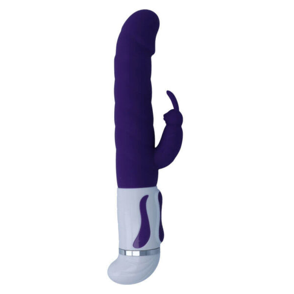 VIBRO RABBIT À PILE PUISSANT EN SILICONE VIOLET Vibro rabbit à pile(s) 55 € sur AnVy.fr, le loveshop engagé