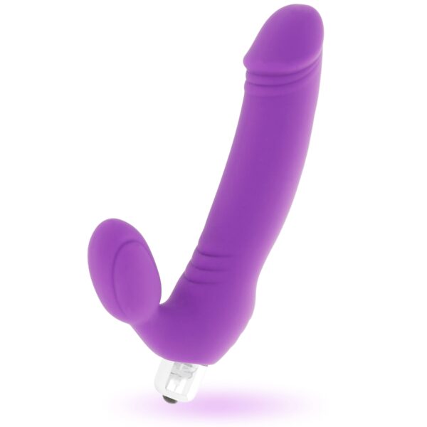 GODE VIBRANT EN SILICONE VIOLET À PILES - INTENSE Godes vibrants 37 € sur AnVy.fr, le loveshop engagé