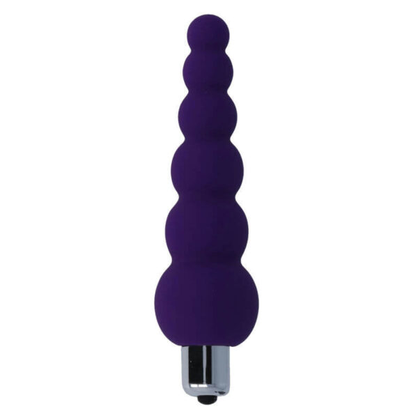 VIBROMASSEUR PERLÉ POUR UTILISATION ANAL VIOLET Plugs anal vibrants 29 € sur AnVy.fr, le loveshop engagé