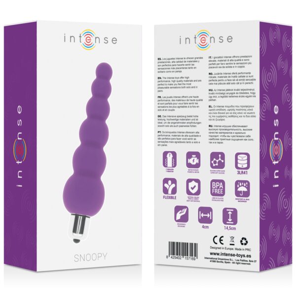 VIBROMASSEUR PERLÉ POUR UTILISATION ANAL VIOLET Plugs anal vibrants 29 € sur AnVy.fr, le loveshop engagé