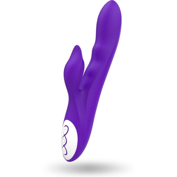 SEXTOY RABBIT VIOLET ÉTANCHE EN SILICONE - GALATEA Sextoys rabbit rechargeables 55 € sur AnVy.fr, le loveshop engagé