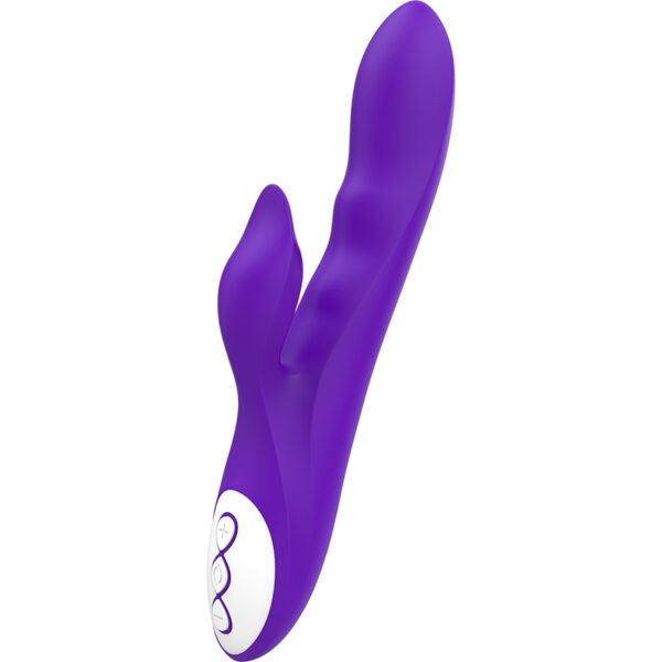 SEXTOY RABBIT VIOLET ÉTANCHE EN SILICONE - GALATEA Sextoys rabbit rechargeables 55 € sur AnVy.fr, le loveshop engagé