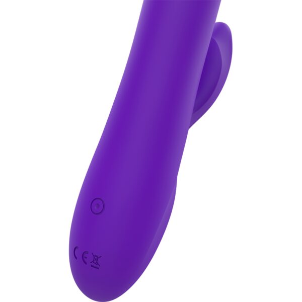 SEXTOY RABBIT VIOLET ÉTANCHE EN SILICONE - GALATEA Sextoys rabbit rechargeables 55 € sur AnVy.fr, le loveshop engagé