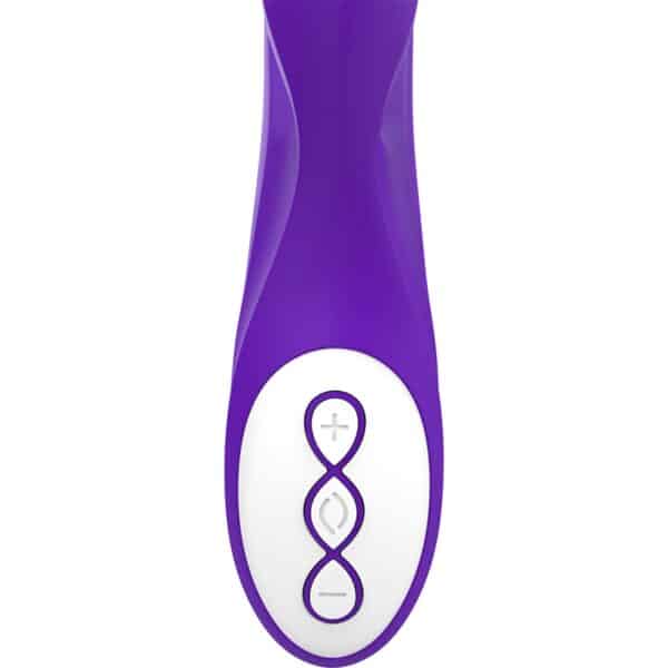 SEXTOY RABBIT VIOLET ÉTANCHE EN SILICONE - GALATEA Sextoys rabbit rechargeables 55 € sur AnVy.fr, le loveshop engagé