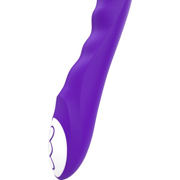 VIBROMASSEUR VIOLET RECHARGEABLE - GALATEA Vibromasseurs 55 € sur AnVy.fr, le loveshop engagé