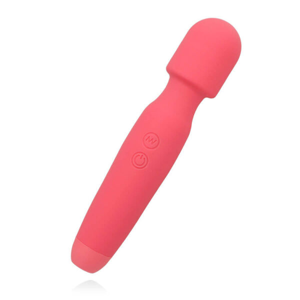 MINI SEXTOY WAND ROSE RECHARGEABLE ET ÉTANCHE Vibro wand 50 € sur AnVy.fr, le loveshop engagé