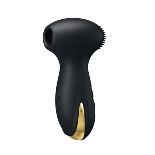 VIBROMASSEUR À SUCCION EN SILICONE NOIR Aspirateurs à clitoris 80 € sur AnVy.fr, le loveshop engagé