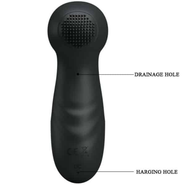 VIBROMASSEUR À SUCCION EN SILICONE NOIR Aspirateurs à clitoris 80 € sur AnVy.fr, le loveshop engagé