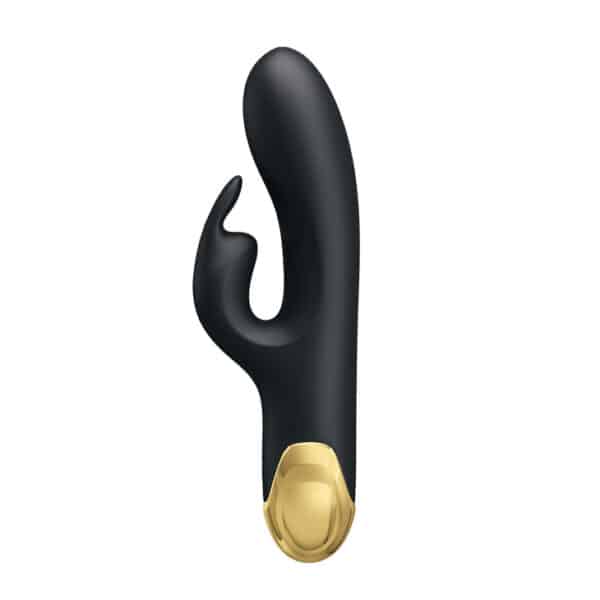 VIBRO DOUNLE PLAISIR RECHARGEABLE USB NOIR Sextoys rabbit rechargeables 80 € sur AnVy.fr, le loveshop engagé