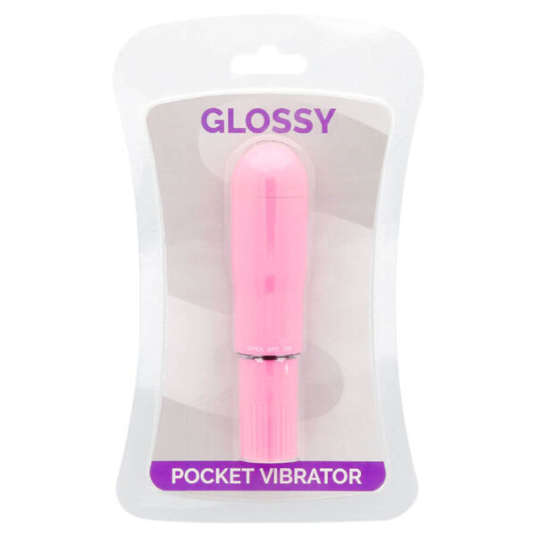 VIBRO DE POCHE ROSE - GLOSSY Sextoys à pile(s) 9 € sur AnVy.fr, le loveshop engagé