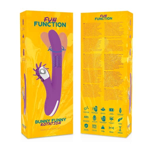 SEXTOY RABBIT ROTATIF ET RECHARGEABLE VIOLET Sextoys rabbit rotatifs 70 € sur AnVy.fr, le loveshop engagé