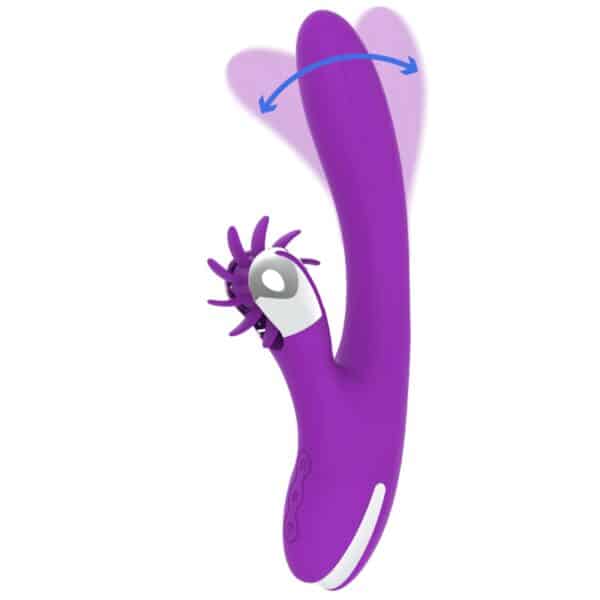 SEXTOY DOUBLE STIMULATION EN SILICONE Sextoys rabbit rotatifs 68 € sur AnVy.fr, le loveshop engagé