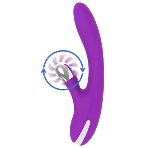 SEXTOY DOUBLE STIMULATION EN SILICONE Sextoys rabbit rotatifs 68 € sur AnVy.fr, le loveshop engagé