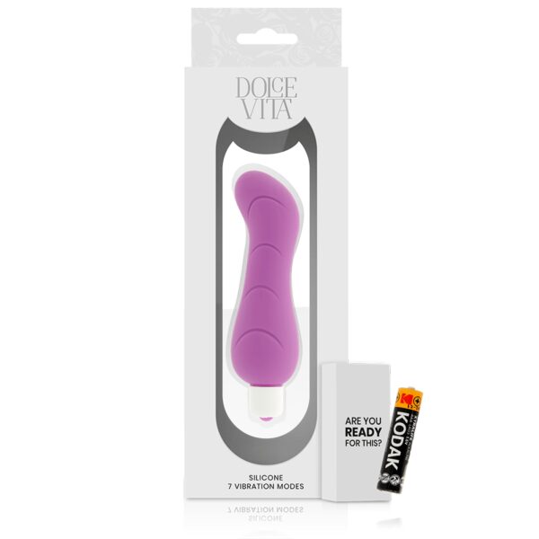 VIBRO POINT-G À PILE VIOLET - DOLCE VITA Sextoys à pile(s) 28 € sur AnVy.fr, le loveshop engagé