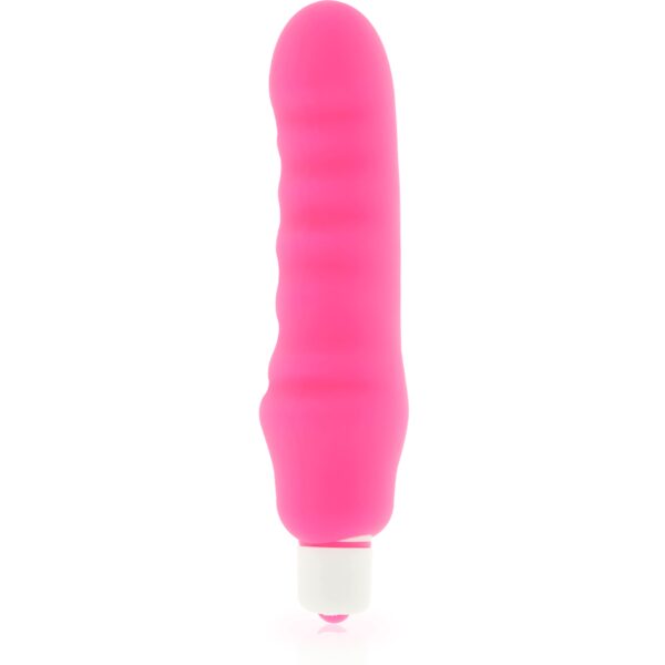 DILDO VIBRANT EN SILICONE ROSE À PILE - DOLCE VITA Vibromasseurs 30 € sur AnVy.fr, le loveshop engagé