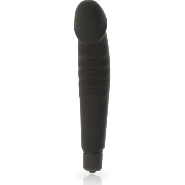 VIBRO RÉALISTE COURBÉ EN SILICONE NOIR Vibromasseurs 29 € sur AnVy.fr, le loveshop engagé