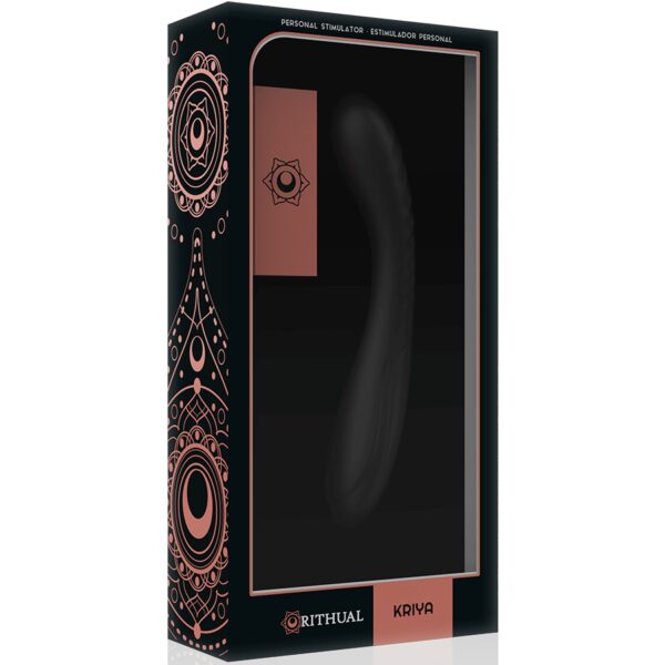 VIBROMASSEUR POINT G NOIR PERFORMANT - RITHUAL Vibromasseurs 49 € sur AnVy.fr, le loveshop engagé