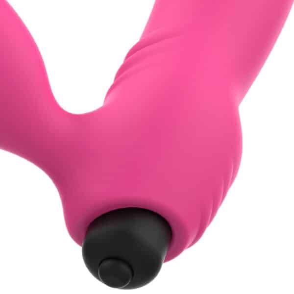 TOY DOUBLE STIMULATION ROSE À PILES - OHMAMA Sextoys Rabbit 29 € sur AnVy.fr, le loveshop engagé