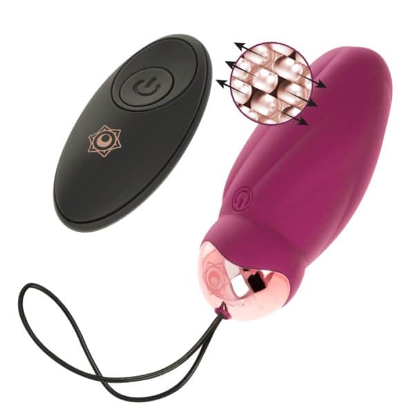 OEUF VIBRANT PERLÉ TÉLÉCOMMANDÉ - RITHUAL Oeufs vibrants 49 € sur AnVy.fr, le loveshop engagé