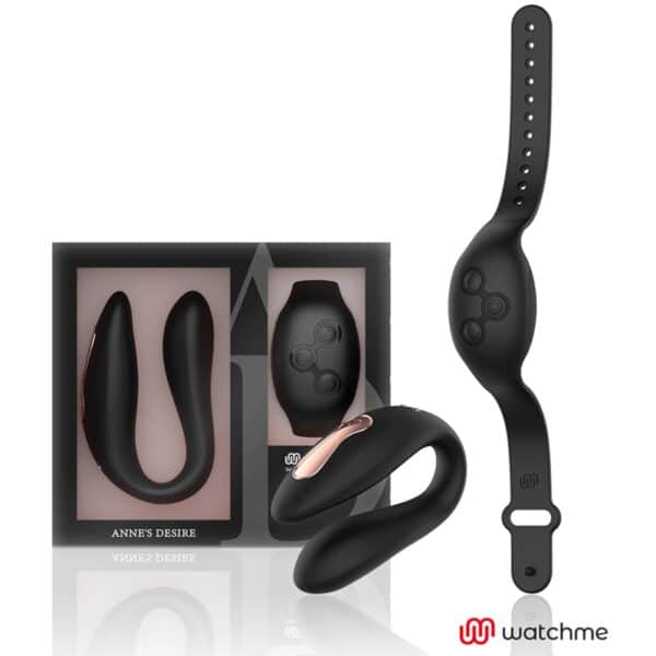 VIBROMASSEUR POUR COUPLE DE LUXE NOIR Vibro contrôlables à distance 100 € sur AnVy.fr, le loveshop engagé