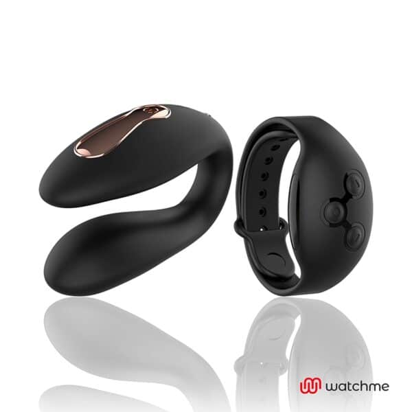 VIBROMASSEUR POUR COUPLE DE LUXE NOIR Vibro contrôlables à distance 100 € sur AnVy.fr, le loveshop engagé