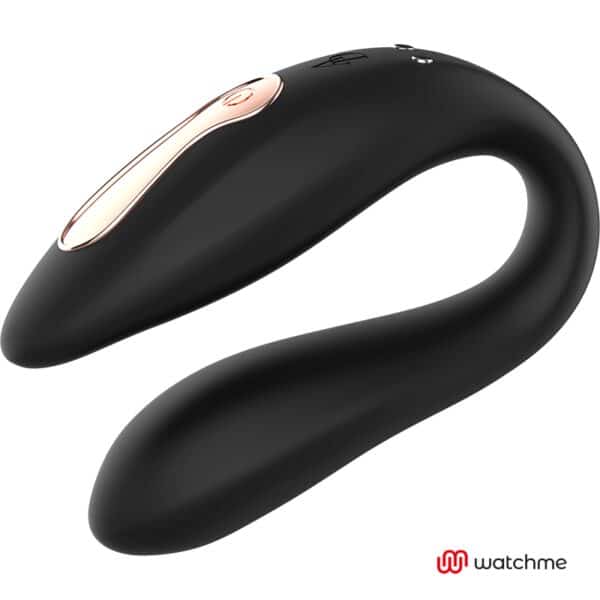 VIBROMASSEUR POUR COUPLE DE LUXE NOIR Vibro contrôlables à distance 100 € sur AnVy.fr, le loveshop engagé