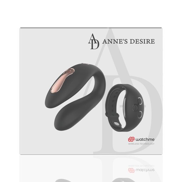 VIBROMASSEUR POUR COUPLE DE LUXE NOIR Vibro contrôlables à distance 100 € sur AnVy.fr, le loveshop engagé