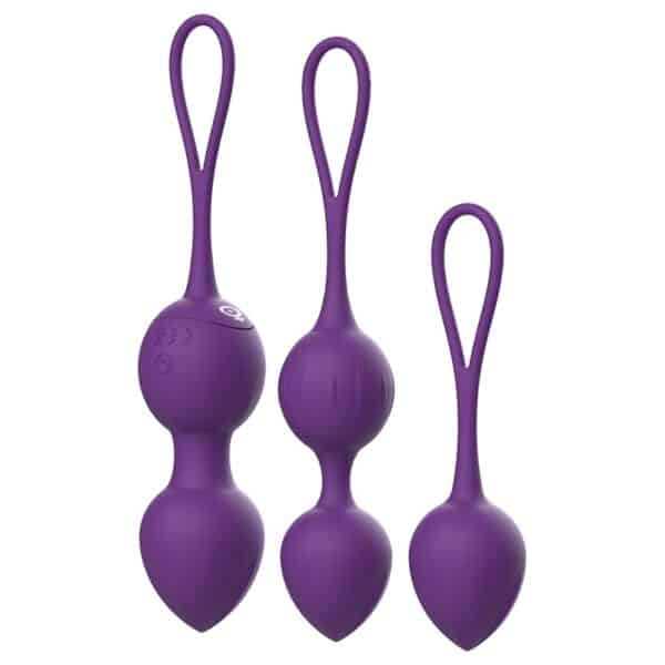 KIT BOULES DE GEISHA VIBRANTES TÉLÉCOMMANDÉES Kit de boules de Kegel 100 € sur AnVy.fr, le loveshop engagé