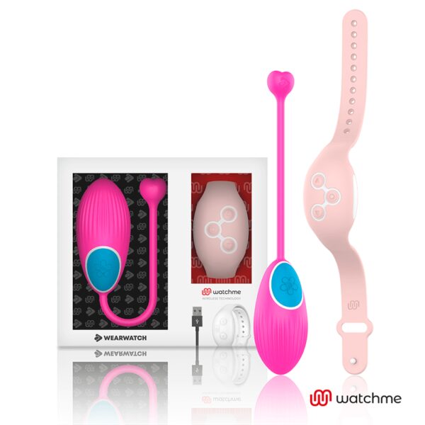 OEUF VIBRANT CONTRÔLE À DISTANCE FUSHIA - WEARWATCH Oeufs vibrants 60 € sur AnVy.fr, le loveshop engagé