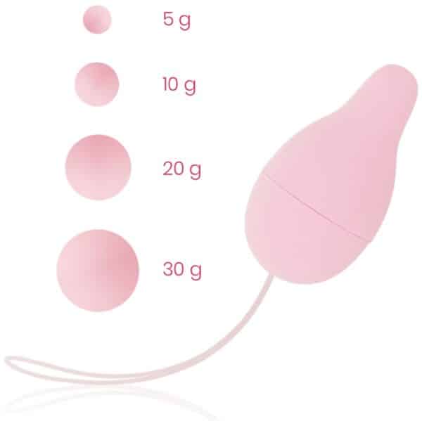 BALLE POUR RÉÉDUCATION DU PLANCHER PELVIEN Kit de boules de Kegel 52 € sur AnVy.fr, le loveshop engagé