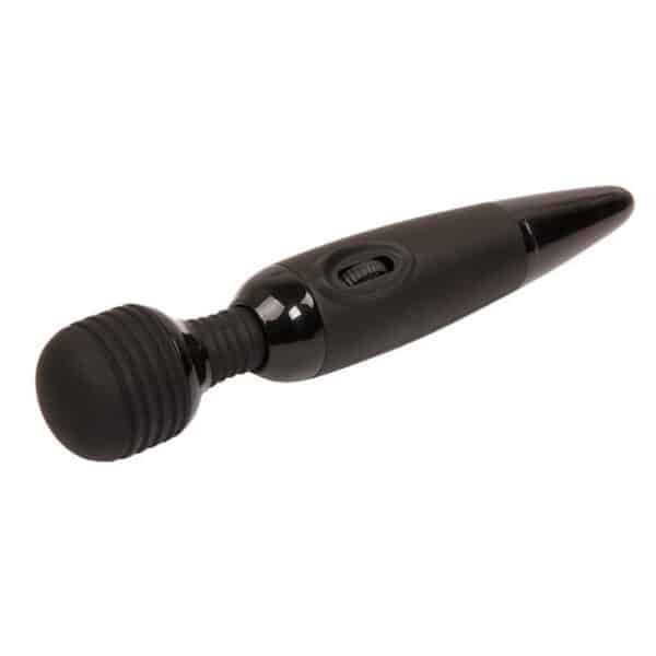 MASSEUR WAND VIBRANT EN SILICONE NOIR À PILE Sextoys Wand 27 € sur AnVy.fr, le loveshop engagé