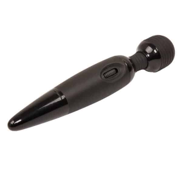 MASSEUR WAND VIBRANT EN SILICONE NOIR À PILE Sextoys Wand 27 € sur AnVy.fr, le loveshop engagé