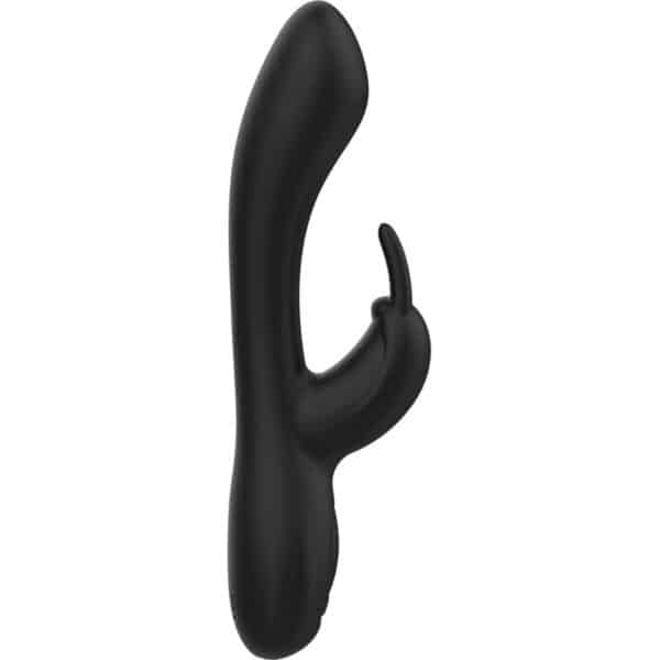 GODE RABBIT VIBRANT ET FLEXIBLE EN SILICONE NOIR Sextoys rabbit rechargeables 67 € sur AnVy.fr, le loveshop engagé