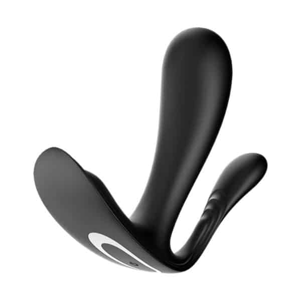 VIBROMASSEUR VAGINAL ET ANAL NOIR - SATISFYER Vibro point-G 70 € sur AnVy.fr, le loveshop engagé