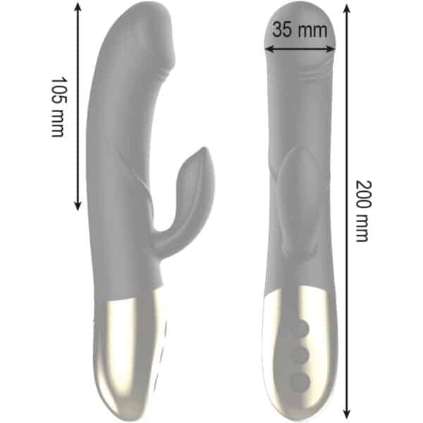 VIBROMASEUR RABBIT NOIR RECHARGEABLE Sextoys Rabbit 70 € sur AnVy.fr, le loveshop engagé