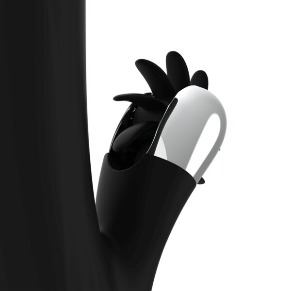 VIBROMASSEUR RABBIT ROTATEUR - BLACKSILVER Sextoys rabbit rotatifs 67 € sur AnVy.fr, le loveshop engagé