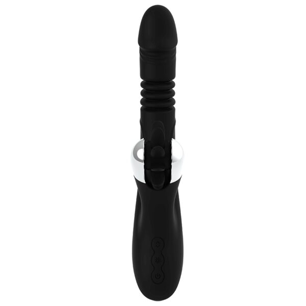 SEXTOY RABBIT VA-ET-VIENT RECHARGEABLE NOIR Sextoys rabbit rotatifs 67 € sur AnVy.fr, le loveshop engagé