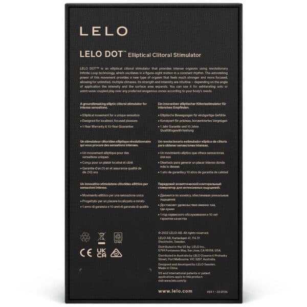 STIMULATEUR CLITORIDIEN LELO DOT ROSE Vibromasseurs clitoridien 179 € sur AnVy.fr, le loveshop engagé