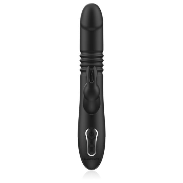 SEXTOY RABBIT VA ET VIENT NOIR RECHARGEABLE Sextoys rabbit rotatifs 80 € sur AnVy.fr, le loveshop engagé