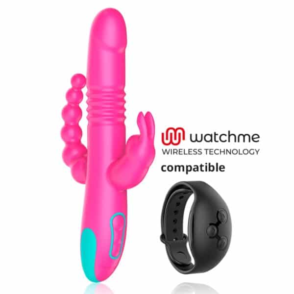 SEXTOY TRIPLE STIMULATION ANAL VAGINAL ET CLITORIDIENNE Sextoys rabbit rotatifs 85 € sur AnVy.fr, le loveshop engagé