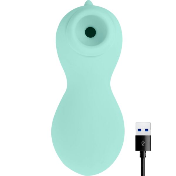 ASPIRATEUR CLITORIDIEN TURQUOISE RECHARGEABLE Stimulateurs clitoridiens 34 € sur AnVy.fr, le loveshop engagé